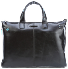 Сумка для ноутбука 15.6" Piquadro Blue Square черная