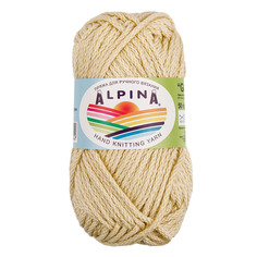 Пряжа Alpina Garry, 100% мерсеризованный хлопок, 10*50 г, 50 м+-2