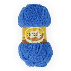 Пряжа Adelia Sofia, 100% полиэстер, 10*50 г, 90 м+-6 м, №24, синий