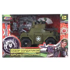 Набор фигурок Играем вместе солдатик с бронемашиной, в коробке