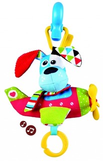 Игрушка мягкая музыкальная "Щенок в самолете", арт. 40148 Yookidoo