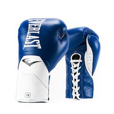 Перчатки боевые Everlast MX Elite Fight синие 10 унций