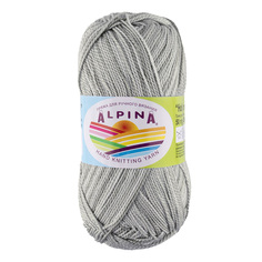 Пряжа Alpina Holly melange, 100% мерсеризованный хлопок, 10*50 г, 200 м+-10