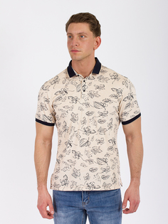 Футболка-поло мужская GD69301000 DAIROS бежевая L