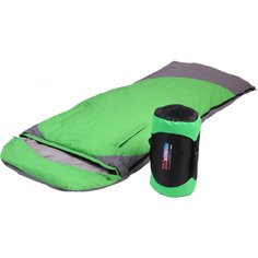 Спальный мешок Premier Fishing PR-YJSD-32-G зеленый, левый