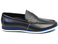 Мокасины мужские Airbox 135626 синие 41 RU