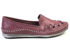 Мокасины женские Airbox 137231 фиолетовые 37 RU