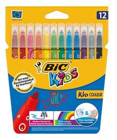 Фломастеры BIC Кид Колор 12 цветов