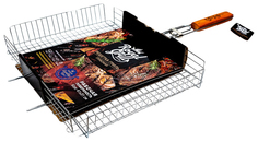 Решетка-гриль большая глубокая 41х31cm "ROYALGRILL" (80-023)