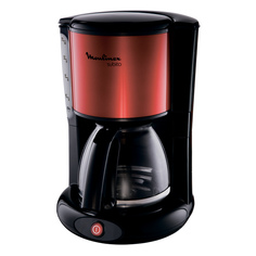 Кофеварка капельного типа Moulinex Subito Red/Black