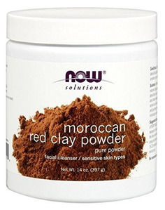 Маска для лица Now Moroccan Red Clay Powder 170 г