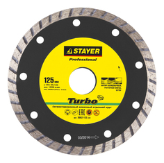 Диск отрезной алмазный по бетону Stayer 3662-125_z01