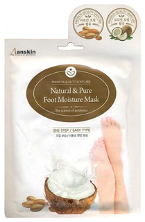 Маска для ног Anskin Natural & Pure Foot Moisture Mask 16 мл