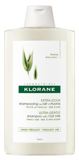 Шампунь Klorane Shampoo with oat milk для частого применения 400 мл