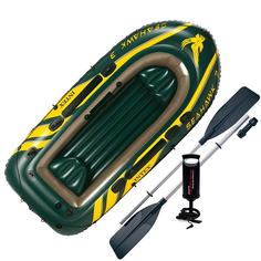 Лодка Intex Seahawk 3 Set 2,95 x 1,37 м green