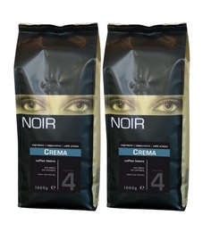 Кофе в зернах NOIR "CREMA" (A-75), набор их 2 шт. по 1 кг