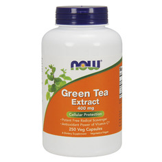 NOW Green Tea Extract 400 мг (250 капсул) - экстракт зеленого чая