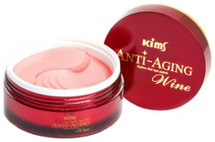 Патчи для глаз Kims Anti-Aging Wine Hydro-Gel Eye Patch 60 шт