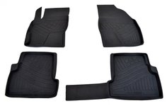 Коврики салона резиновые с бортиком avd tuning для ford focus ii (2005-2011) adrplr297