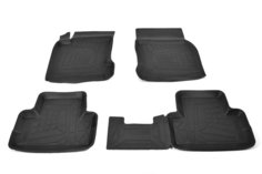 Коврики салона резиновые с бортиком avd tuning для nissan qashqai (2006-2013) adrplr306