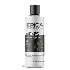 Шампунь для волос и тела Epica Mens 250 мл