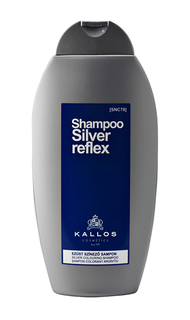 Оттеночный шампунь KALLOS Shampoos SILVER COLOURING SHAMPOO Серебро, 350 мл