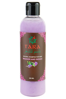Натуральный шампунь TARA с индиго и мареной 250 мл.