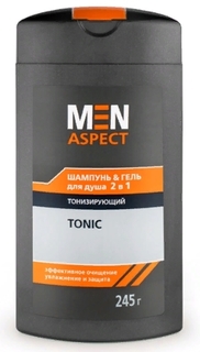 Шампунь Men Aspect 2 в 1 тонизирующий 245 г МОДУМ