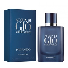 Парфюмерная вода GIORGIO ARMANI ACQUA DI GIO PROFONDO 40мл