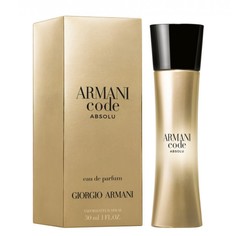 Парфюмерная вода GIORGIO ARMANI ARMANI code ABSOLU 30мл