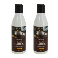 Deoproce Набор шампуней Black Garlic Intensive Energy 200 мл х 2 шт