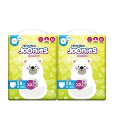 Joonies JOONIES Подгузники-трусики Comfort, размер XXL (15-20 кг), 28 шт. 2 шт
