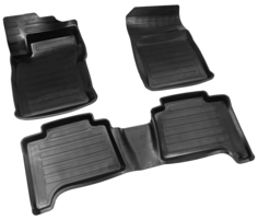 Коврики салона Avtodriver adravg258 резиновые с бортиком для lexus lx 470 1998-2007