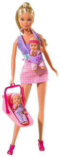 Кукла Simba Штеффи с детьми