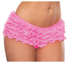 Шортики с отделкой рюшами Hustler Lingerie
