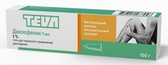 Диклофенак-Тева гель 1 % 100 г Merckle