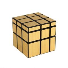 Зеркальный Кубик 3x3x3 непропорциональный золотой Fanxin