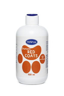 Шампунь для кошек, для собак Tewua восстанавливающий , для рыжей шерсти, 500 мл