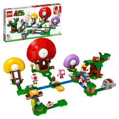 Конструктор LEGO Super Mario 71368 Погоня за сокровищами Тоада Дополнительный набор