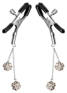 Зажимы на соски с подвесками Ornament Adjustable Nipple Clamps XR Brands