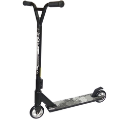 Самокат трюковой Street Hit PRO Master черный, с алюминиевыми колесами