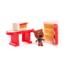 Игровой набор Ми-Ми-Мишки Кеша Столовая комната, 3 детали интерьера