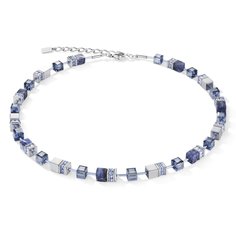 Ожерелье из бижутерного сплава с кристаллом 45 см Coeur de Lion 4017/10-0700