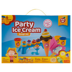 Набор теста для лепки Play art Мороженое для вечеринки, арт. PA-3316