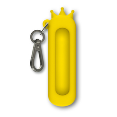 Чехол VICTORINOX "Sunny Side" для ножей Classic SD Colors 58 мм, силиконовый, жёлтый