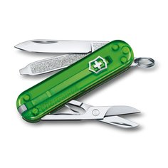 Нож-брелок Classic SD Colors "Green Tea", 58 мм VICTORINOX 0.6223.T41G