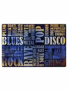 Картины на экокоже "Ultra market" KK60X20 АРТ "Rock music 1"