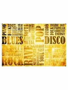 Картины на экокоже "Ultra market" KK60X20 АРТ "Rock music 3"