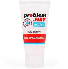 Обеззараживающий гель для рук Problem.net Active 30 г Биоритм
