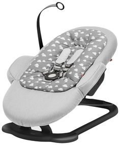 Шезлонг Stokke (Стокке) STEPS BOUNCER Grey Clouds 350106